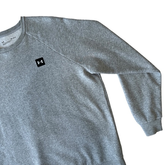 NWOT MEN'S UA RIVAL FLEECE CREWNECK | UNDER ARMOUR | SIZE US M  | Style #1357096 - Picture 7 of 16